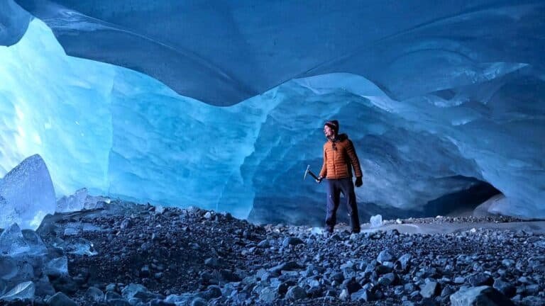 Beneath the Glacier: Exploring Ice Caves
